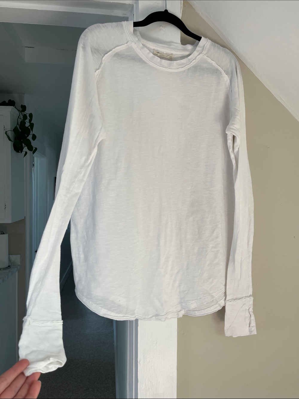 Free People white tee